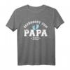 Befördert zum Papa 2022 Schwangerschaft Verkünden T-Shirt – Lustiges Baby-News Shirt für werdende Väter