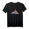 Berg | Geometrisch Klettern Bouldern Trekking Berge Mountain T-Shirt – Perfektes Geschenk für Outdoor- und Bergliebhaber
