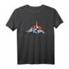 Berg | Geometrisch Klettern Bouldern Trekking Berge Mountain T-Shirt – Perfektes Geschenk für Outdoor- und Bergliebhaber