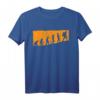Retro Evolution Wandern Wanderer T-Shirt – Lustiges Trekking Motiv für Natur- und Outdoor-Fans