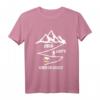 Trekking - Oben Gibt's Bier T-Shirt für Wanderer und Bergsteiger – Lustiges Motiv, Perfekt als Geschenk für Damen, Herren, Opa & Oma