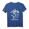 Trekking - Oben Gibt's Bier T-Shirt für Wanderer und Bergsteiger – Lustiges Motiv, Perfekt als Geschenk für Damen, Herren, Opa & Oma