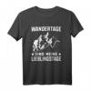 Wandertage sind meine Lieblingstage Wandern Wanderer T-Shirt - Perfekt für Berg- und Fernwanderer, Naturfreunde & Outdoor-Enthusiasten