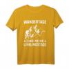 Wandertage sind meine Lieblingstage Wandern Wanderer T-Shirt - Perfekt für Berg- und Fernwanderer, Naturfreunde & Outdoor-Enthusiasten