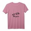 Damen Bergliebe Bergsteiger Geschenk Wandern Outdoor Trekking T-Shirt mit V-Ausschnitt – Perfekt für Bergliebhaber und Abenteuer in den Alpen