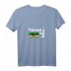 Damen Tschetschenien Flagge T-Shirt mit V-Ausschnitt - Perfekt für Tschetschenen Fans & Landsleute als Geschenkidee