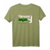 Tschetschenien Flagge T-Shirt - Geschenkidee für Tschetschenen und Fans der Kultur und Flagge von Tschetschenien