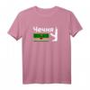 Tschetschenien Flagge T-Shirt - Geschenkidee für Tschetschenen und Fans der Kultur und Flagge von Tschetschenien