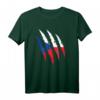 Tschechische Flagge Krallen T-Shirt – Coole Geschenkidee für Tschechen zum Geburtstag & Weihnachten