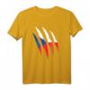 Tschechische Flagge Krallen T-Shirt – Coole Geschenkidee für Tschechen zum Geburtstag & Weihnachten