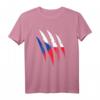 Tschechische Flagge Krallen T-Shirt – Coole Geschenkidee für Tschechen zum Geburtstag & Weihnachten