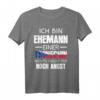 Ehemann Einer Tschechin Tschechien Tscheche Geschenk T-Shirt - Perfektes Geschenk für Tschechien-Liebhaber & Ehemänner