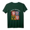 Tschechische Republik T-Shirt mit Wappen und Flagge - Souvenir aus Prag, ideales Geschenk für Nationalstolz und Touristen