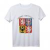 Tschechische Republik T-Shirt mit Wappen und Flagge - Souvenir aus Prag, ideales Geschenk für Nationalstolz und Touristen