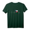 Cesko Liebe T-Shirt mit tschechischer Flagge und Herz – Patriotisches Geschenk für Tschechien-Fans, Urlaub & Public Viewing