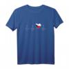 Cesko Liebe T-Shirt mit tschechischer Flagge und Herz – Patriotisches Geschenk für Tschechien-Fans, Urlaub & Public Viewing