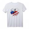 CZECH REPUBLIC Flagge T-Shirt - Klassisches Tschechien Landespremiumshirt als Souvenir oder Geschenk