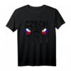 Tschechisches Mädchen T-Shirt mit Flagge der Tschechischen Republik - Stolz zeigen & tolles Geschenk für Frauen, Mädchen & Teenager
