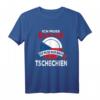 Tschechien T-Shirt mit Flagge - Für Tschechen und Tschechien-Fans, Perfekt zum Reisen und Stolz zeigen