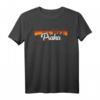 Vintage Retro Prag Tschechische Republik Sunset Skyline T-Shirt – Perfektes Souvenir und Geschenk für Prag-Liebhaber