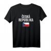 Tschechische Republik Flagge T-Shirt – Klassisches T-Shirt mit Flaggen-Design für Tschechien Fans und Landesstolz