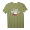 Tschechische Republik Flagge T-Shirt – Klassisches T-Shirt mit Flaggen-Design für Tschechien Fans und Landesstolz