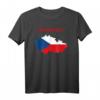 T-Shirt mit Tschechischer Flagge und Landkarte – Perfektes Geschenk für Bruder, Schwester, Damen, Herren und Kinder zu Geburtstagen, Weihnachten & Feiertagen