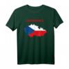 T-Shirt mit Tschechischer Flagge und Landkarte – Perfektes Geschenk für Bruder, Schwester, Damen, Herren und Kinder zu Geburtstagen, Weihnachten & Feiertagen