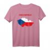 T-Shirt mit Tschechischer Flagge und Landkarte – Perfektes Geschenk für Bruder, Schwester, Damen, Herren und Kinder zu Geburtstagen, Weihnachten & Feiertagen