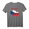 T-Shirt mit Tschechischer Flagge und Landkarte – Perfektes Geschenk für Bruder, Schwester, Damen, Herren und Kinder zu Geburtstagen, Weihnachten & Feiertagen