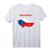 T-Shirt mit Tschechischer Flagge und Landkarte – Perfektes Geschenk für Bruder, Schwester, Damen, Herren und Kinder zu Geburtstagen, Weihnachten & Feiertagen