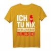 Ich tu nix Ich will nur nach Tunesien - Flagge & Umriss T-Shirt für Tunesien Urlaub & Fan