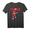 Dabbing Soccer Boy Tunesien Fußball Fan T-Shirt mit Flagge – Lustiges Fan-Outfit für Kinder, Trainer und stolze Fans bei Turnieren