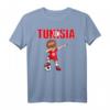 Dabbing Soccer Boy Tunesien Fußball Fan T-Shirt mit Flagge – Lustiges Fan-Outfit für Kinder, Trainer und stolze Fans bei Turnieren