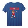 Dabbing Soccer Boy Tunesien Fußball Fan T-Shirt mit Flagge – Lustiges Fan-Outfit für Kinder, Trainer und stolze Fans bei Turnieren