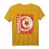 Tunesien Flagge T-Shirt für Damen, Herren & Kinder – Klassisch geschnitten, doppelt genähter Saum, ideal als Souvenir oder Landestypischer Fanartikel