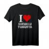 Türkisches Sprüche T-Shirt - I Love Sucuklu Yumurta Türkei, Mode, Dekoration & Geschenke für Türkisch-Liebhaber