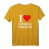 Türkisches Sprüche T-Shirt - I Love Sucuklu Yumurta Türkei, Mode, Dekoration & Geschenke für Türkisch-Liebhaber