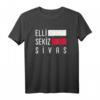 Türkisches Heimat T-Shirt mit Sivas, Gürün, Divrigi, Koyulhisar - Stolzes Türkent-Shirt für Fans und Heimatverbundene