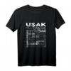 64 Usak Türkei T-Shirt - Stolz auf Usak, türkische Kultur & ideales Geschenk für Türken aus Usak, Banaz, Esme, Sivasli & Ulubey