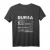 Bursa Türkei T-Shirt – Stolz auf Bursa, Göktürk, Kayi und Osmanen | Türkisches Heritage Shirt