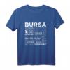 Bursa Türkei T-Shirt – Stolz auf Bursa, Göktürk, Kayi und Osmanen | Türkisches Heritage Shirt
