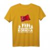 Korkma sönmez bu safaklar Türkei Ayyildiz T-Shirt – Patriotisches Nationalshirt für Türkeifans und Nationalstolz