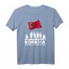 Korkma sönmez bu safaklar Türkei Ayyildiz T-Shirt – Patriotisches Nationalshirt für Türkeifans und Nationalstolz