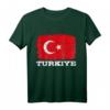 HapKoala Türkei Fahne T-Shirt - Vintage Design mit Türkischer Flagge für Fans, Urlauber & Istanbul Liebhaber