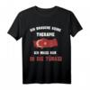 Ich brauche keine Therapie - Ich muss nur in die Türkei T-Shirt für Urlaub & Vorfreude, Geschenkidee für Türkei-Reisende