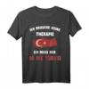 Ich brauche keine Therapie - Ich muss nur in die Türkei T-Shirt für Urlaub & Vorfreude, Geschenkidee für Türkei-Reisende