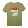Trikot mit Stolz, Türkei - Fußballfan T-Shirt für türkische Spieler, Trainer und Fans, Sommer-Outfit für Fußballmeisterschaften