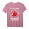 Türkei Flagge T-Shirt für Urlaub, Fans & Auswanderer - Türkische Reise Motiv und Spruch für Side, Istanbul & Türkei Fans