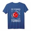 Türkei Flagge T-Shirt für Urlaub, Fans & Auswanderer - Türkische Reise Motiv und Spruch für Side, Istanbul & Türkei Fans